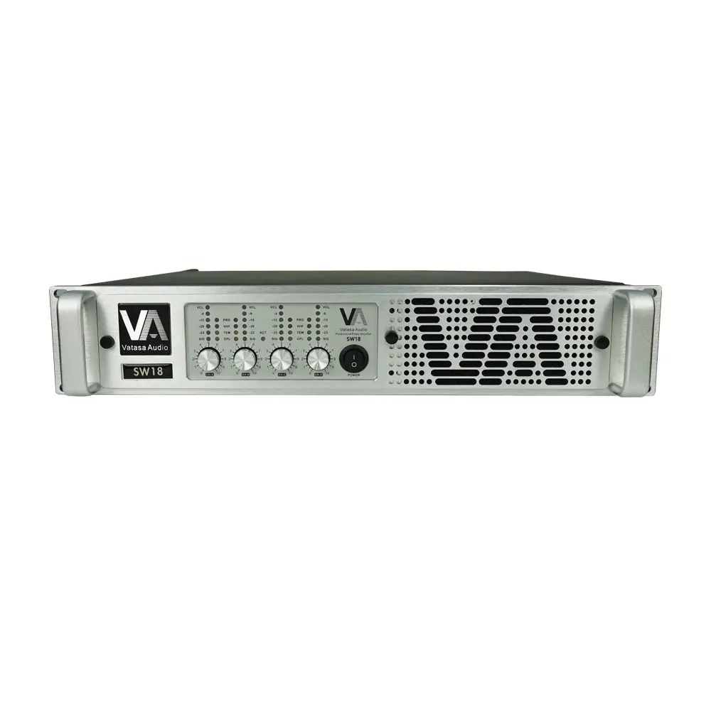 VA Профессиональный 4*1350 Вт 2*2350 Вт усилитель мощности класса d, звуковой цифровой усилитель мощности