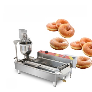 Máquinas Comerciales para Hacer Donuts, Máquina Industrial para Donuts Totalmente Automática con Máquina para Rellenar Donuts para Hoteles y Panaderías - Product Image 2