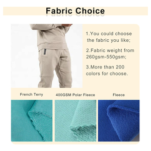 Pantalon de survêtement en coton 480 GSM personnalisé pour hommes cordon élastique moyen DTG imprimé Design classique Logo de marque privée décontracté classique - Product Image 2