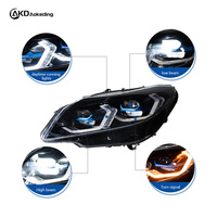 Phare de style laser AKD pour BMW Z4 E89 2009-2016, phare à œil d'ange, assemblage de phare modifié, phare LED, lampe avant, double couleur DRL