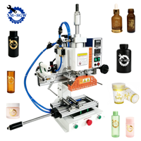 Machine de marquage à chaud pneumatique incurvée SGW, machine de marquage à chaud de bureau pour bouteilles rondes, machine de marquage à chaud pour flacons cosmétiques, gobelets en plastique