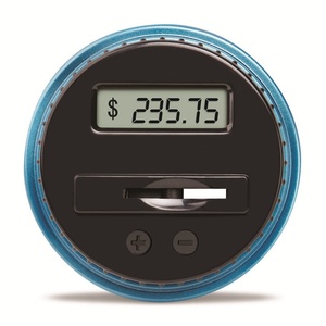 Cubo para Monedas al por Mayor, Hucha Transparente de Gran Capacidad, Tarro de Ahorro Inteligente para Dólares y Libras con Conteo Automático - Product Image 6