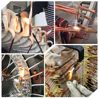 Machine à souder oxyhydrogène remplaçant les bouteilles de gaz pour le brasage des joints de cuivre de transformateurs, écologique, directement de l'usine