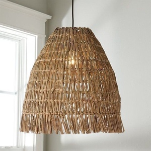 Lampadario <span class=keywords><strong>Zen</strong></span> Wabi-Sabi Giapponese |   Lampada Artigianale in Giacinto d'Acqua Naturale per Interni di Case e B&B - Product Image 1