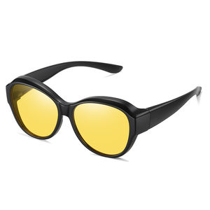 Nuevas Gafas <span class=keywords><strong>de</strong></span> Sol Polarizadas UV400 Negras/Amarillas para Hombre y Mujer, Modernas, Portátiles, para Conducir <span class=keywords><strong>de</strong></span> Día y <span class=keywords><strong>de</strong></span> Noche - Product Image 3