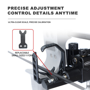 CUPID Archery - Reposaflechas <span class=keywords><strong>de</strong></span> Aleación para Arco Compuesto, Ajustable en Cuatro Direcciones, para Diestros, Peso <span class=keywords><strong>de</strong></span> Tracción <span class=keywords><strong>de</strong></span> 60 Libras - Product Image 4