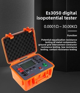 Testeur <span class=keywords><strong>de</strong></span> potentiel égal FUZRR ES3050, micro-<span class=keywords><strong>ohmmètre</strong></span> <span class=keywords><strong>de</strong></span> résistance <span class=keywords><strong>de</strong></span> mise à la terre CC, <span class=keywords><strong>ohmmètre</strong></span>, instrument <span class=keywords><strong>de</strong></span> <span class=keywords><strong>mesure</strong></span> <span class=keywords><strong>de</strong></span> résistance <span class=keywords><strong>de</strong></span> contact - Product Image 6