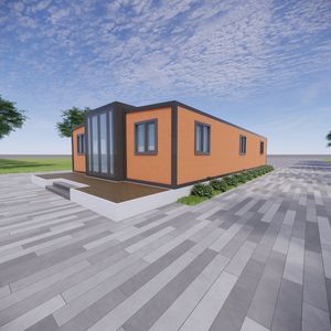 Habitations modulaires préfabriquées personnalisables, adaptées aux bureaux à domicile et aux maisons conteneurs résidentielles de 20 et 40 pieds - Product Image 3