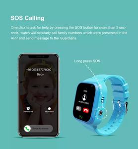 Montre intelligente 4G LTE pour enfants, GPS Tracker, appel <span class=keywords><strong>SOS</strong></span>, appel vidéo, étanche IP67, montre pour enfants - Product Image 6