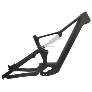 Cadre léger E-<span class=keywords><strong>vtt</strong></span> 29er 27.5er Boost <span class=keywords><strong>Bafang</strong></span> M820 Mid Motor 720Wh Batterie Enduro Suspension complète Dengfu E69 Cadre en carbone - Product Image 2