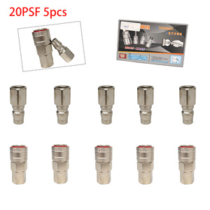 PSF Self-locking Air Hose Fitting <b>Quick</b> <b>Connector</b> Steel Thread-001 - Product Image 5