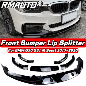 For G30 <b>Lip</b> Car Front Bumper <b>Splitter</b> Spolier <b>Lip</b> Diffuser Bumper Aprons Guard Cover Body Kit for BMW G30 G31 M Sport 2017-2020 - Product Image 1