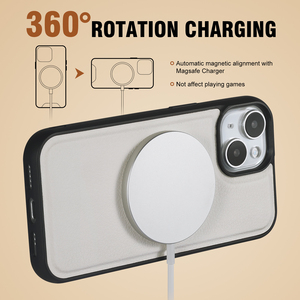 Funda de Teléfono Tipo Cartera de Cuero Vegano con Diseño de Hongo, Cubierta Magnética Desmontable 2 en 1 para iPhone 17 Pro Max, Funda Ecológica - Product Image 4