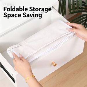 Bolsa de Almacenamiento para Colgadores, Gran Capacidad, Triangular, Plegable, Apilable, Estilo Moderno y Minimalista, Ahorro de Espacio en el Baño - Product Image 3