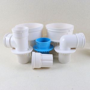 Ống thoát nước sàn đơn giản <span class=keywords><strong>PVC</strong></span>, màu tối, 50mm, lắp âm sàn, thoát nước thải nhà vệ sinh, ngăn ẩm, lớp bùn khô, phụ kiện ống nước chống thấm, bề mặt nhẵn - Product Image 1