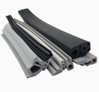 Bande d'étanchéité en caoutchouc extrudé EPDM Kuliwei haute résistance au vieillissement pour portières et fenêtres de voitures, profil personnalisé