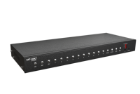 Conmutador KVM digital remoto VGA de 32 puertos sobre CAT5, extensor KVM digital sobre CAT5 para VGA con alcance de 100 m