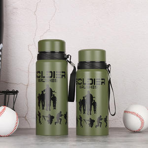 BORGE 600ml/800ml Outdoor Sports Insulated Stainless Steel Kettle Camp Travel Pot Vacuum Flask &amp; Thermos - Product Image 6