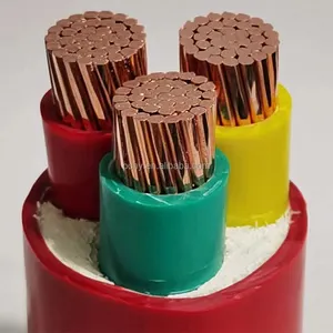 Factory Direct YJV 0.6/1KV 120mm2 XLPE Electric Power Cable Copper Core PVC Sheathed Electrical Wires
