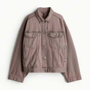 ODM/OEM moda personalizada de alta calidad moda Otoño chaqueta vaquera abrigo para mujer - Product Image 4