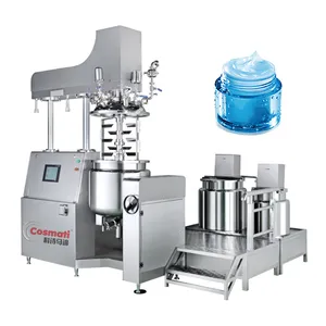 Stainless Steel Customized 200L Cosmetic Mixer Liquid Blending Tank Industrial vacuum homogenizer Mixer 50L Mixing Machine