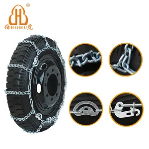 Truck Chain BOHU Snow Chain For Truck Snow Chains With V-bars 11r 22.5 Tire Snow Chains Truck