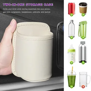 Organizador Universal para Coche: Soporte de Vaso con Clip para Puerta y Respaldo de Asiento, Caja de Almacenamiento para Bebidas y Bolsillo Organizador - Product Image 4
