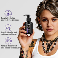 Crème Hydratante Post-Tatouage aux Herbes 120g Marque Blanche pour la Récupération et la Guérison de la Peau Corporelle, Protection Quotidienne Douce