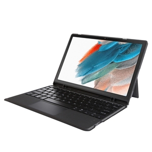 Étui sans fil <span class=keywords><strong>pour</strong></span> clavier pivotant rétroéclairé Étui en cuir avec pavé tactile <span class=keywords><strong>pour</strong></span> Samsung <span class=keywords><strong>Galaxy</strong></span> <span class=keywords><strong>Tab</strong></span> A8 10.5/X205/X200 - Product Image 1