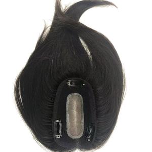 Toupet de cheveux vierges en filet noir à base Mono Offre Spéciale pour femmes 100% extensions de cheveux indiens humains réels fournisseur d'usine en gros - Product Image 2