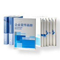 Impression de brochures d'entreprise, impression personnalisée de matériel, couleur, taille, papier, livret avec le logo de votre entreprise