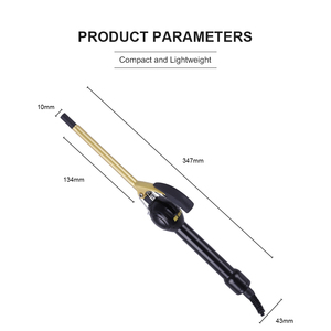 9Mm/18Mm Kích Thước Tóc Curling Kép Điện Áp Kỹ Thuật Số Lớp Phủ Gốm Đũa Chuyên Nghiệp Điện Tóc Curler Curling Sắt - Product Image 6