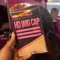 Emballage de logo personnalisé d'usine à bas prix Bonnets de perruque HD Lace Bonnet tressé invisible en nylon ultra transparent