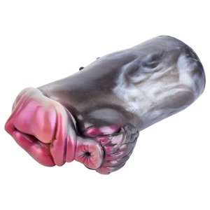 GEEBA Silicone Furry Style Pocket Pussy Male <b>Masturbator</b> Cup for Penis Friction Massage Stimulator <b>Masturbator</b> Sex Toys for Men - Product Image 4