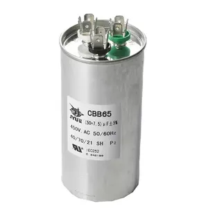 Condensateurs de climatiseur CBB65 Condensateur à usage intensif 25uF de fabrication originale