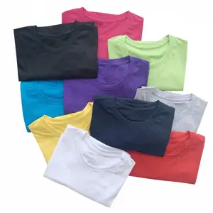 Offre Échantillon gratuit Usine de haute qualité 220 g Vente en gros T-shirt personnalisé 100% coton vierge T-shirt ordinaire pour hommes marque LOGO personnalisé