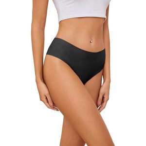 Lot de 5 strings sans couture pour femmes, taille haute, respirants et confortables, pour le sport - Product Image 3