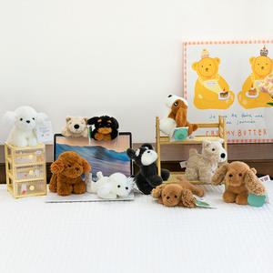 2026 New Cute Teddy Dog Doll Welpen Plüsch tier Super Soft Plüsch Geburtstag Beruhigende Schlaf kissen Mesh Futter PP Baumwolle Füllung - Product Image 3