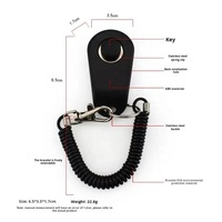 Kit d'entraînement ergonomique léger pour chien avec clicker multicolore et sangle de poignet