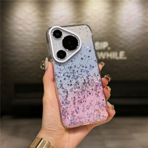 Gradiente láser colorido brillo claro Tpu Pone caso para <span class=keywords><strong>Huawei</strong></span> Pura70ultra para Mate <span class=keywords><strong>60</strong></span> <span class=keywords><strong>Pro</strong></span> + - Product Image 6
