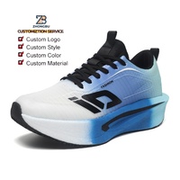 Sepatu Lari Marathon Pelat Karbon Busa Superkritis Pengembalian Energi Zapatillas Hombre Chaussure Workout Sepatu Lari Sekolah Pria
