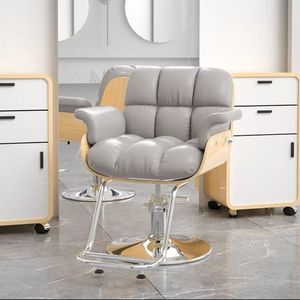 Net Red Luxury Beauty Hair Cutting Salon Chair with Ergonomic Features Metal Special Lift & Rotating for Barbers - Product Image 5