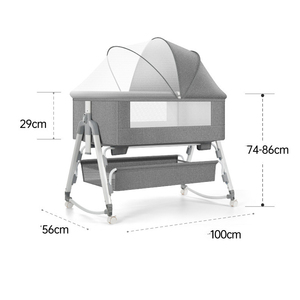 Cunas Multifuncionales para Bebés, Protector de Cuna, Cuna para Dormir Junto a los Padres - Product Image 2