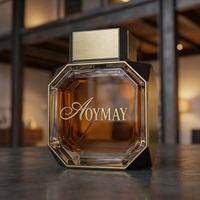 Flacon de parfum en verre chinois avec pompe pulvérisatrice 50ml/100ml, personnalisation, récipient de luxe unisexe, fabricant OEM ODM, vente en gros