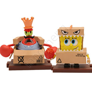 Muñeco Sorpresa Mr. Krabs Cardboard Hero, Juguetes de <span class=keywords><strong>Huevo</strong></span> Sorpresa para Cápsulas Gashapon, Bolas de Juguete, Regalo para Máquinas de Garra y Vending, 100-120mm - Product Image 5