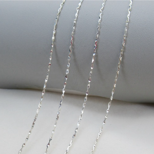 Chaîne en argent Sterling 925 de haute qualité <span class=keywords><strong>Che</strong></span> Hua Yuanbao pour bracelet et collier à bricoler soi-même faisant des résultats de bijoux et des composants - Product Image 3