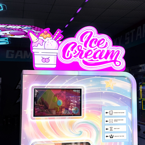 Máquina Expendedora <span class=keywords><strong>de</strong></span> Helados <span class=keywords><strong>de</strong></span> Acero Inoxidable 304, Estación Automática <span class=keywords><strong>de</strong></span> Helados Suaves con Sistema <span class=keywords><strong>de</strong></span> Refrigeración - Product Image 2