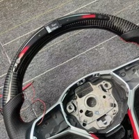 Volant pour volkswagen VW Golf 8 Golf8 Mk7 Mk8 gti 7r GTS R GLI GTD Volant Lenkrad LED Volant de voiture en fibre de carbone
