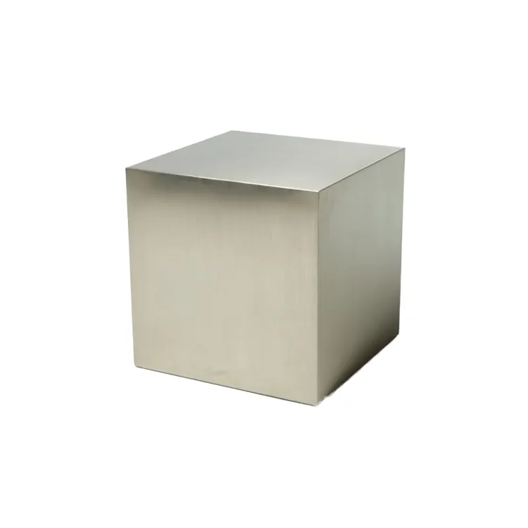 99.99% metal element cube set aluminum cube for collecting