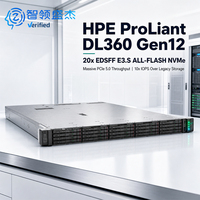 Pembaruan Firmware Zero Downtime DL360 G12, Catu Daya Redundan Soket Ganda, Ketersediaan Tinggi, Server Cloud 1U